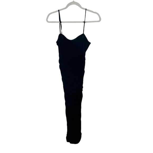Showpo Coming For You Dress Black Mesh Midi Cocktail Party NWT Womens UK 10 US 6 - Picture 7 of 7